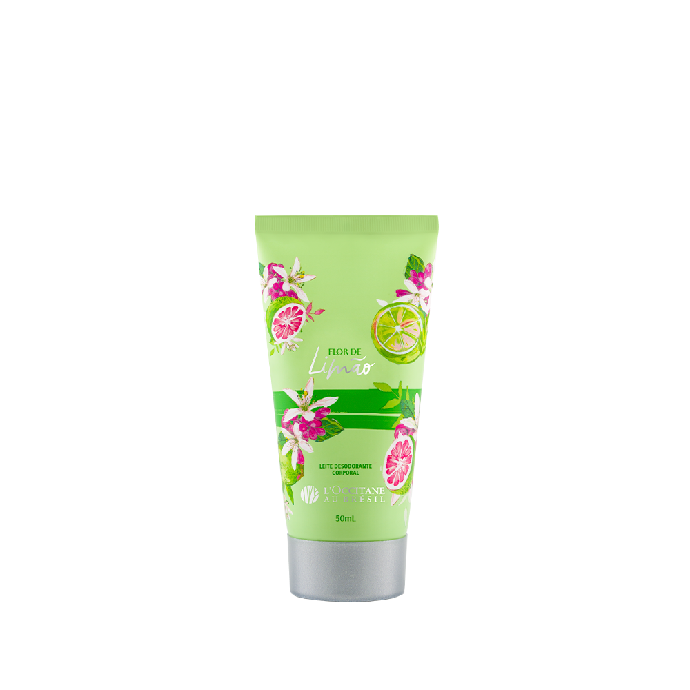 Leite Desodorante Corporal Flor de Lim&atilde;o 50mL, ,  large image number 0